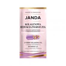 Zdjęcie produktu - JANDA Kolagenowa Redukcja Zmarszczek Maseczka suplementacyjna, 2x4ml