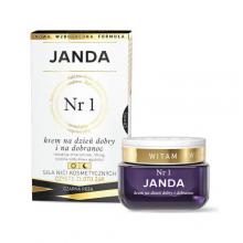 Zdjęcie produktu - JANDA Krem Nr 1 z Czystym Złotem na dzień dobry i na dobranoc, 50 ml