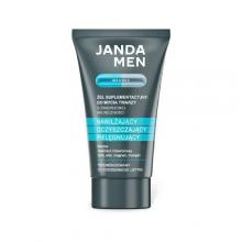 Zdjęcie produktu - JANDA Men Żel suplementacyjny do mycia twarzy Magnez, 150 ml
