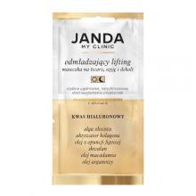 Zdjęcie produktu - JANDA My Clinic Odmładzający lifting Maseczka na twarz, szyję i dekolt, Kwas Hialuronowy, 8ml