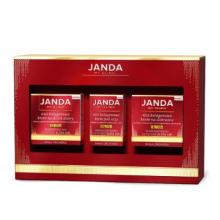 Zdjęcie produktu - JANDA Zestaw My Clinic Nici kolagenowe 70+ Krem na dzień dobry, 50ml + Krem na dobranoc, 50ml + Krem pod oczy, 15ml