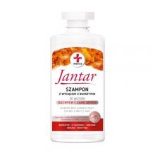 Zdjęcie produktu - JANTAR MEDICA Nawilżający szampon z wyciągiem z bursztynu do włos&oacute;w suchych i łamliwych, 330ml