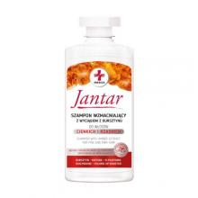 Zdjęcie produktu - JANTAR MEDICA Szampon wzmacniający do włos&oacute;w cienkich i rzadkich z wyciągiem z bursztynu, 330 ml