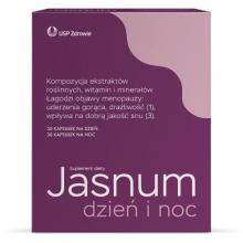 Zdjęcie produktu - Jasnum, 30kaps. na dzień + 30kaps. na noc