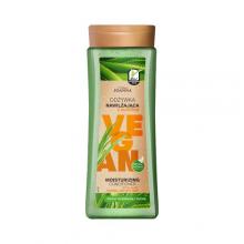 Zdjęcie produktu - JOANNA Vegan Odżywka nawilżająca z aloesem do włos&oacute;w normalnych i suchych, 300g