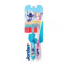 Zdjęcie produktu - Jordan Step By Step Szczoteczka do zęb&oacute;w dla dzieci 6 - 9 lat, 2 szt.