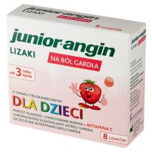 Zdjęcie produktu - Junior-angin lizaki - 8szt.