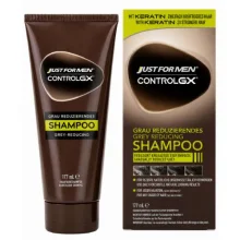 Zdjęcie produktu - Just For Men Control GX Szampon z keratyną do siwych włos&oacute;w, 177 ml