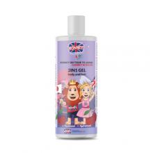 Zdjęcie produktu - RONNEY KIDS Delikatny żel do mycia włos&oacute;w i ciała 2w1 o zapachu wiśniowym, 300ml