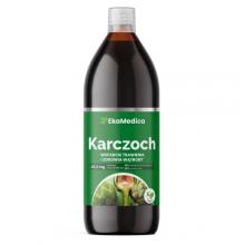 Zdjęcie produktu - Karczoch Sok 99,8% EkaMedica - 1 litr 