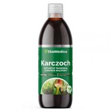 Zdjęcie produktu - Karczoch sok 99.8% EkaMedica - 500ml