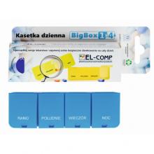 Zdjęcie produktu - EL-COMP BigBox Kasetka dzienna, 4 pory dnia, 1 szt.