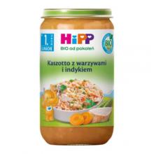 Zdjęcie produktu - HiPP BIO Junior Kaszotto z warzywami i indykiem po 1. roku, 250 g