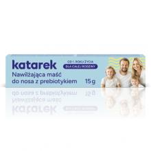 Zdjęcie produktu - KATAREK Nawilżająca maść do nosa z prebiotykiem, 15g