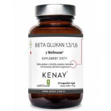 Zdjęcie produktu - KENAY Beta glucan 1,3/1,6 Wellmune, 60 kapsułek