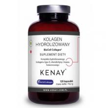 Zdjęcie produktu - Kenay BioCell Collagen Kolagen hydrolizowany Typu II, 120 kaps.