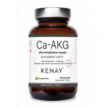 Zdjęcie produktu - Kenay Ca-AKG alfa-ketoglutaran wapnia, 60 kaps.