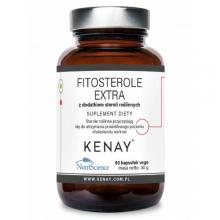 Zdjęcie produktu - Kenay Fitosterole Extra z dodatkiem steroli roślinnych, 60 kaps.