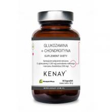 Zdjęcie produktu - Kenay Glukozamina + Chondroityna, 60 kaps.