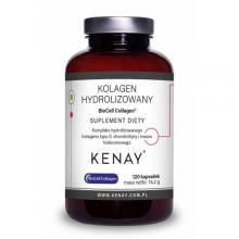 Zdjęcie produktu - Kenay BioCell Collagen Kolagen hydrolizowany Typu II, 120 kaps.