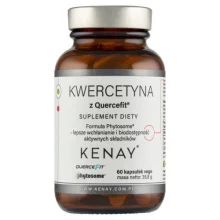 Zdjęcie produktu - Kenay Kwercetyna z Quercefit, 60 kaps.