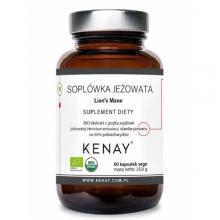 Zdjęcie produktu - KENAY Sopl&oacute;wka jeżowata Lion's Mane, 60 kaps.