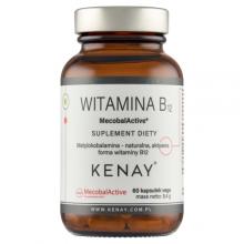 Zdjęcie produktu - KENAY Witamina B12 MecobalActive, 60kaps.