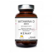 Zdjęcie produktu - KENAY Witamina D 4000 IU, 300 kapsułek