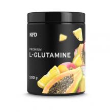 Zdjęcie produktu - KFD Premium L-Glutamine smak Tropikalny, 500 g 