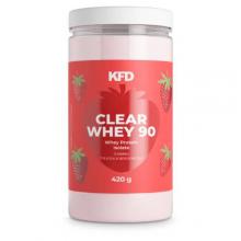 Zdjęcie produktu - KFD Izolat Białka Clear Whey 90 smak truskawkowy, 420 g