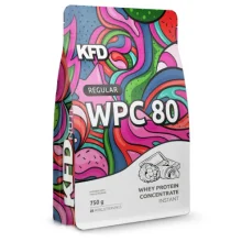 Zdjęcie produktu - KFD Regular WPC 80 biała czekolada - malina, 750 g