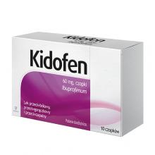 Zdjęcie produktu - Kidofen 60 mg, 10 czopk&oacute;w