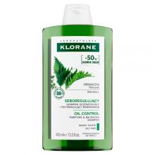 KLORANE Szampon seboregulujący z pokrzywą, 400ml