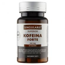 Zdjęcie produktu - SINGULARIS Kofeina Forte 200mg, 60 kapsułek 