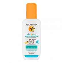 Zdjęcie produktu - KOLASTYNA Emulsja ochronna dla dzieci w sprayu SPF 50+ wrażliwa sk&oacute;ra, 150 ml
