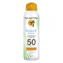 Zdjęcie produktu - Kolastyna Sun Coconut Paradise Sucha mgiełka ochronna SPF 50, 150 ml