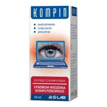 Zdjęcie produktu - KOMPIN krople do oczu do pracy z komputerem - 10ml
