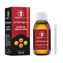 Zdjęcie produktu - Końska Dawka Activo Mg + Ca Aktywne jony Magnezu i Wapnia, 125 ml