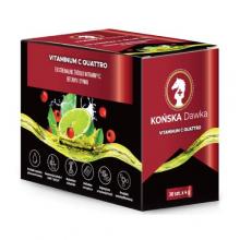 Zdjęcie produktu - Końska Dawka Witamina C Quattro, 30 sasz.