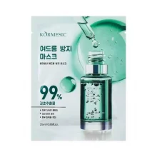 Zdjęcie produktu - Kormesic Korean Beauty Salicylic Acid Anti Acne Mask sheet Maseczka do twarzy w płachcie z kwasem salicylowym, 25 ml