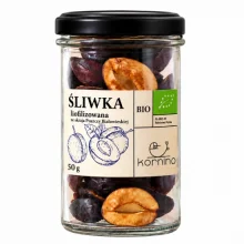 Zdjęcie produktu - Kornino Śliwka węgierka liofilizowana Eko, 50 g