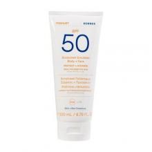 Zdjęcie produktu - Korres Youghurt Emulsja ochronna do ciała i twarzy SPF50, 200 ml
