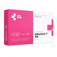 Zdjęcie produktu - LAB.HOME BABYCHECK-1 WB Test ciążowy z krwi, 1szt.