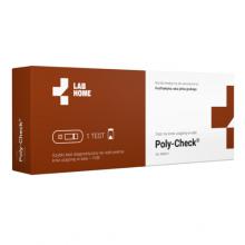 Zdjęcie produktu - LAB.HOME Poly-Check Test FIT ultraczuły test na krew utajoną w kale, 1 szt.