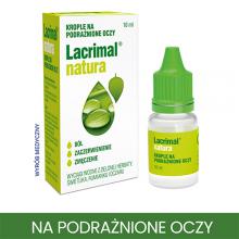Zdjęcie produktu - Lacrimal natura krople do oczu - 10 ml