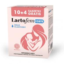 Zdjęcie produktu - LACTOFEM Forte smak klasyczny, 14 sasz.