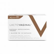 Zdjęcie produktu - LACTOVAGINAL - 10 kapsułek dopochwowych 