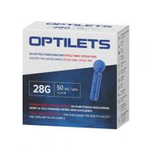 Zdjęcie produktu - OPTILETS Lancety sterylne jednorazowe, 50 szt.