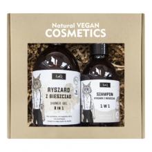 LaQ Zestaw prezentowy Ryszard z Bieszczad: Żel pod prysznic, 500ml + Szampon do włos&oacute;w, 300ml