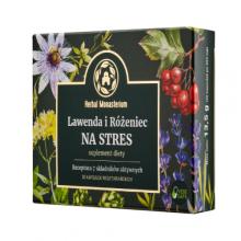 Zdjęcie produktu - HERBAL MONASTERIUM Lawenda i R&oacute;żeniec Na stres, 30 kaps.